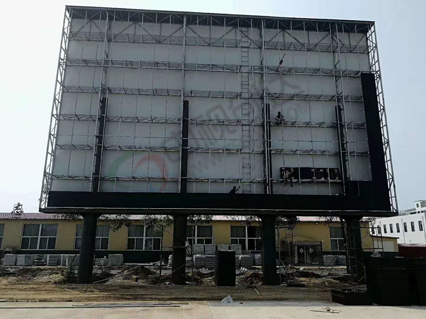 陜西戶外SV6S-300平施工中