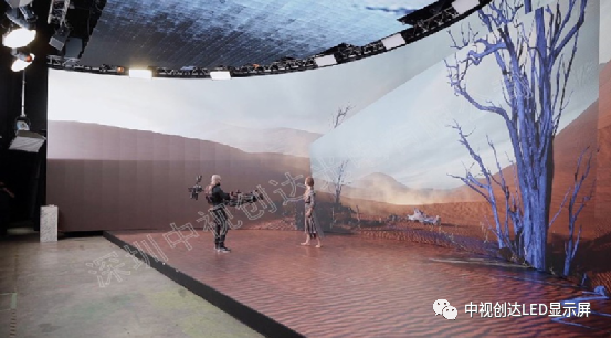 臺灣首座LED顯示屏虛擬攝影棚正式點亮