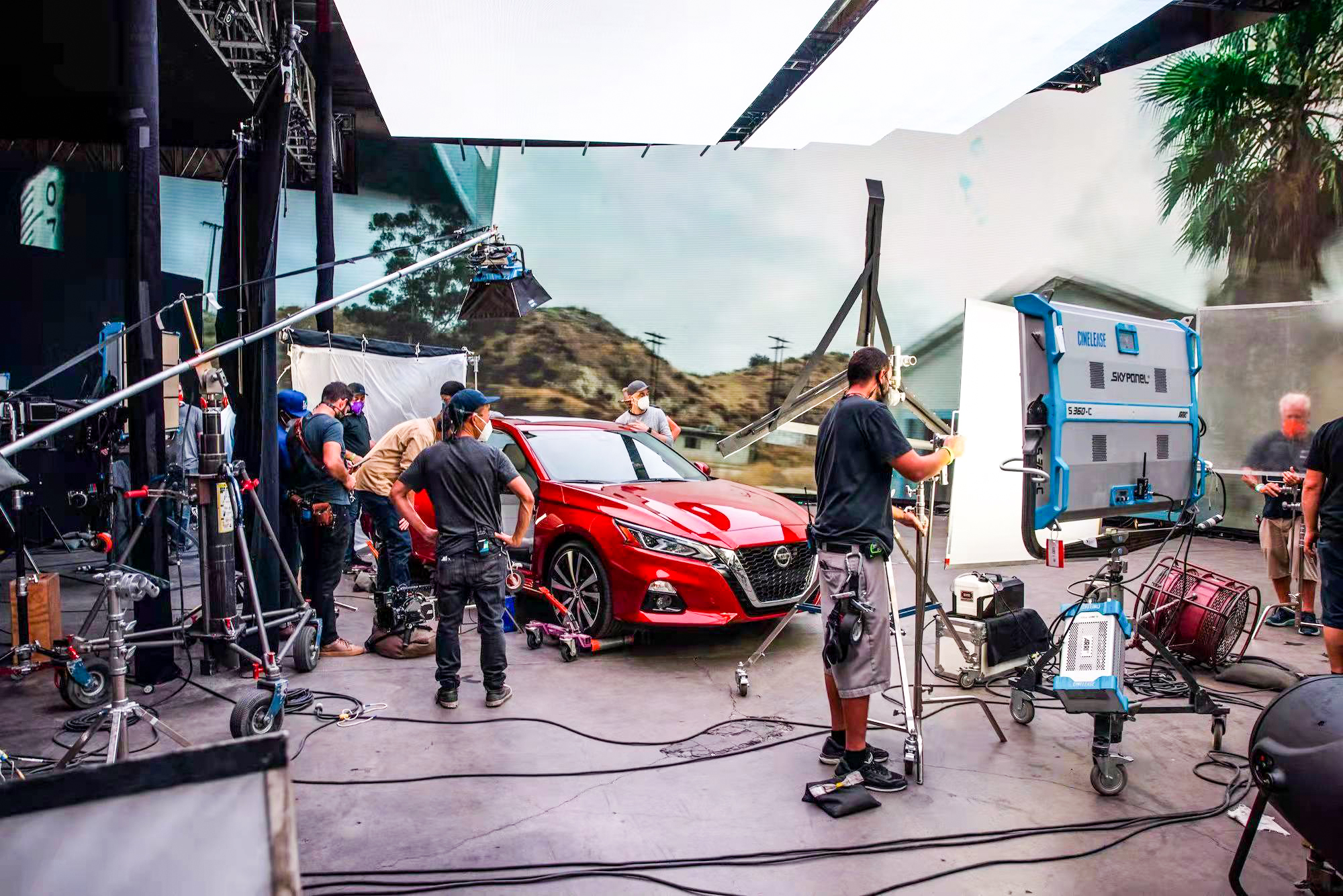 英國XR虛擬影棚      P2.6        180平米